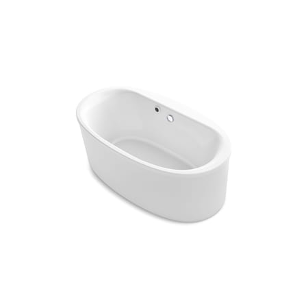 Kohler 65-1/2 in L, 35-1/2 in W, White, Acrylic 6368-W1-0